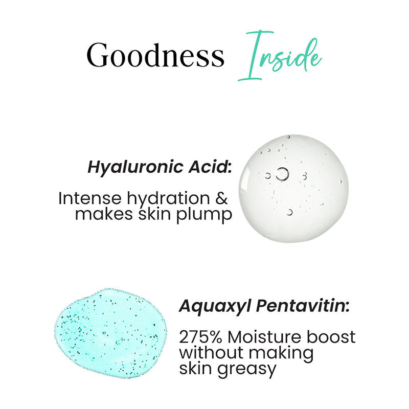 Hyaluronic Acid Serum With Pentavitin & D Panthenol For Elasticity & Hydration - All Skin Type