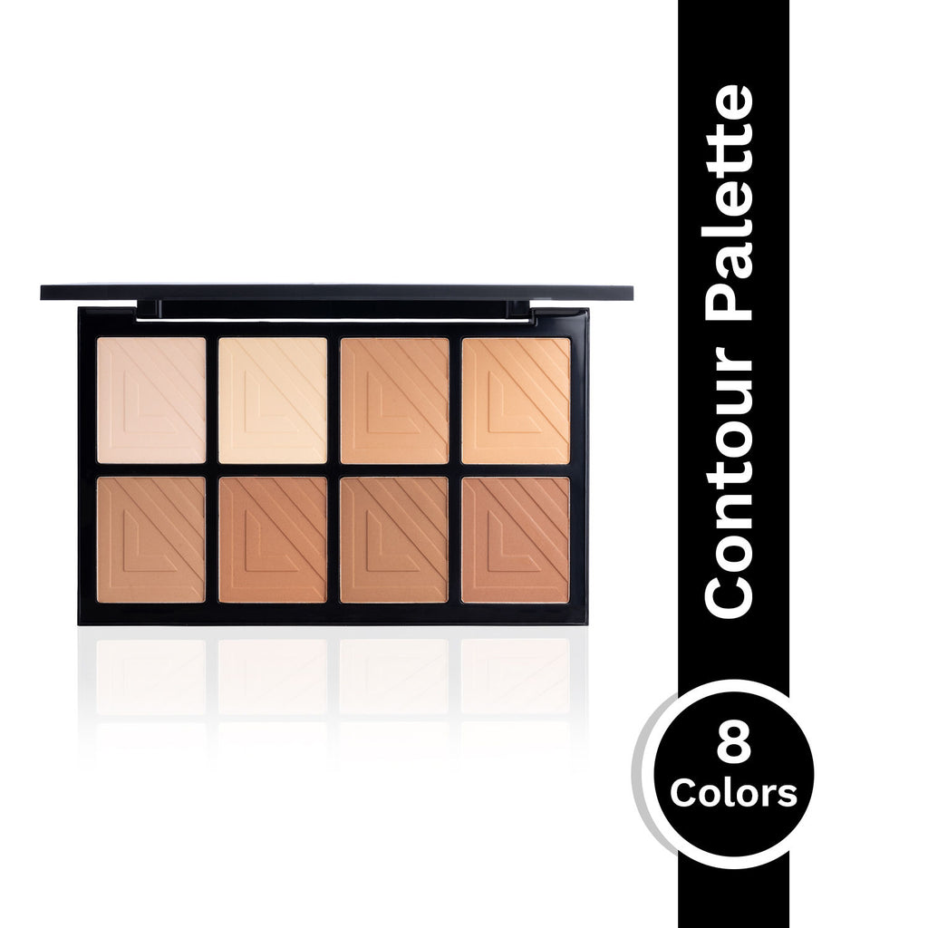 Spotlight Contour Palette X8 - All in One MUA Palette, High Payoff, Shades for every Skin Tone