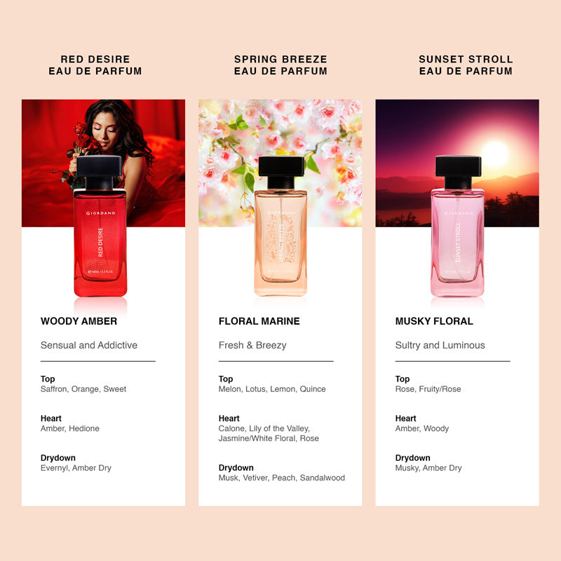 Giordano Spring Breeze Eau De Parfum