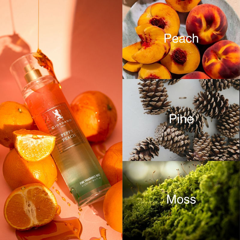 Peppy Peach Body Mist