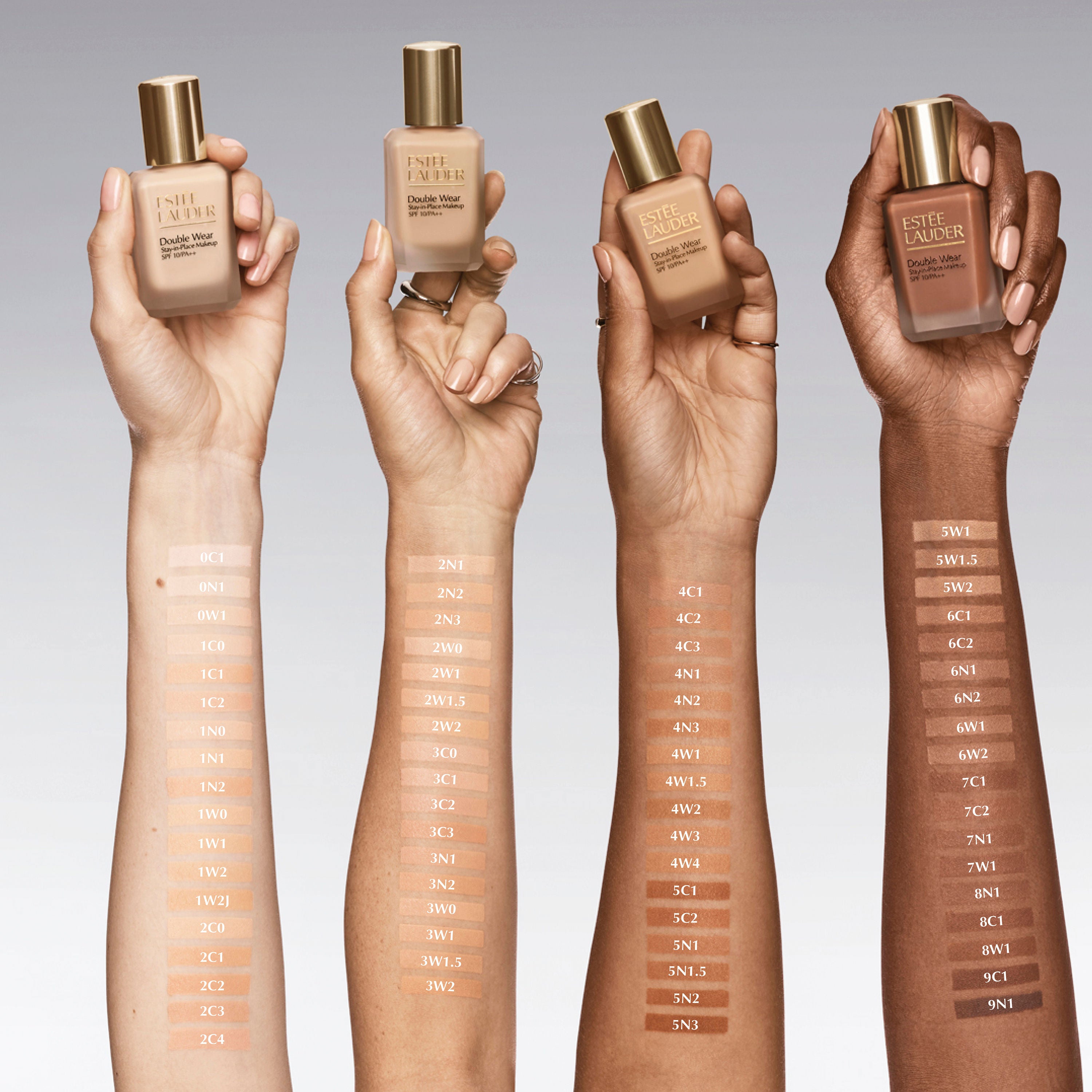 Double Wear Stay-In-Place Longwear Matte Foundation SPF 10-5N3 Spiced Amber