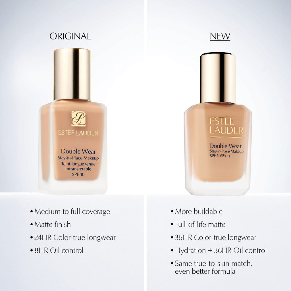 Double Wear Stay-In-Place Longwear Matte Foundation SPF 10-5N3 Spiced Amber