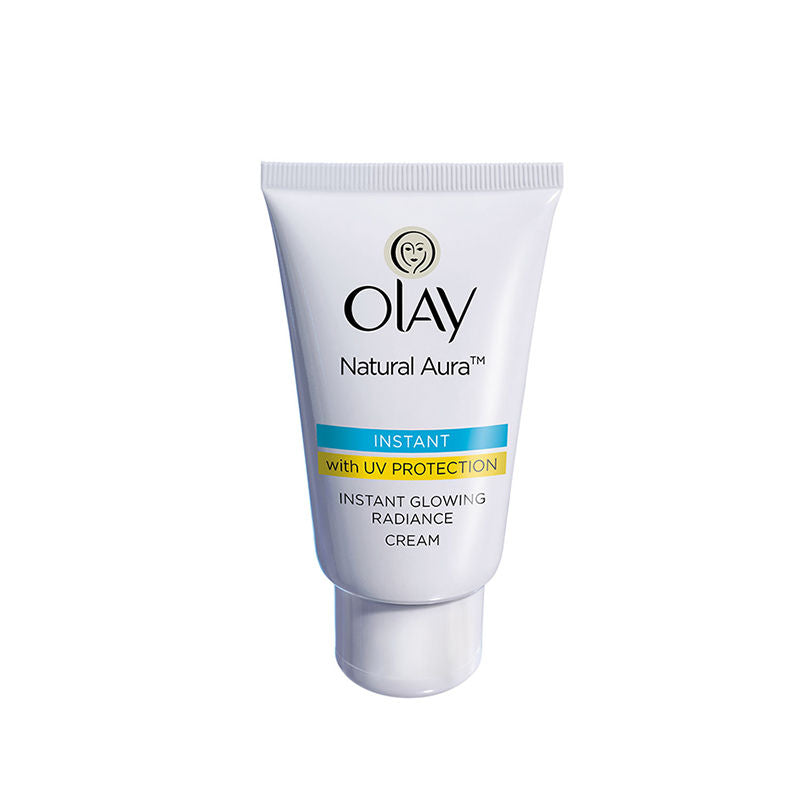 Natural White Instant Glowing Fairness Skin Cream with UV Protection
