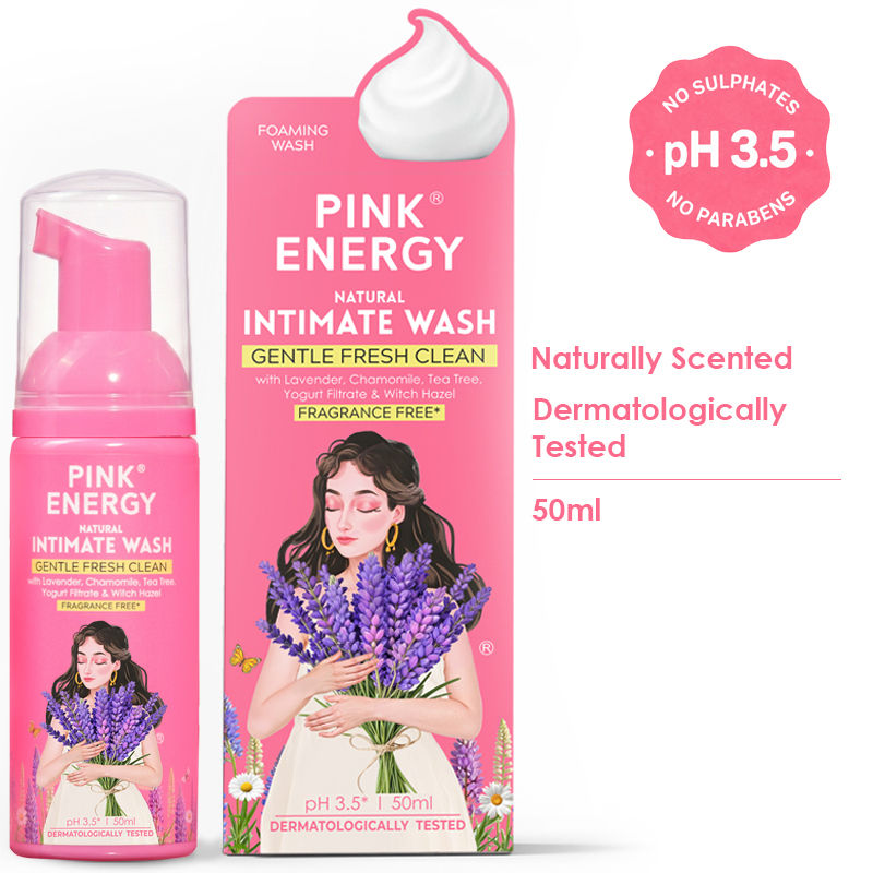 Natural Lavender Foaming Intimate Wash
