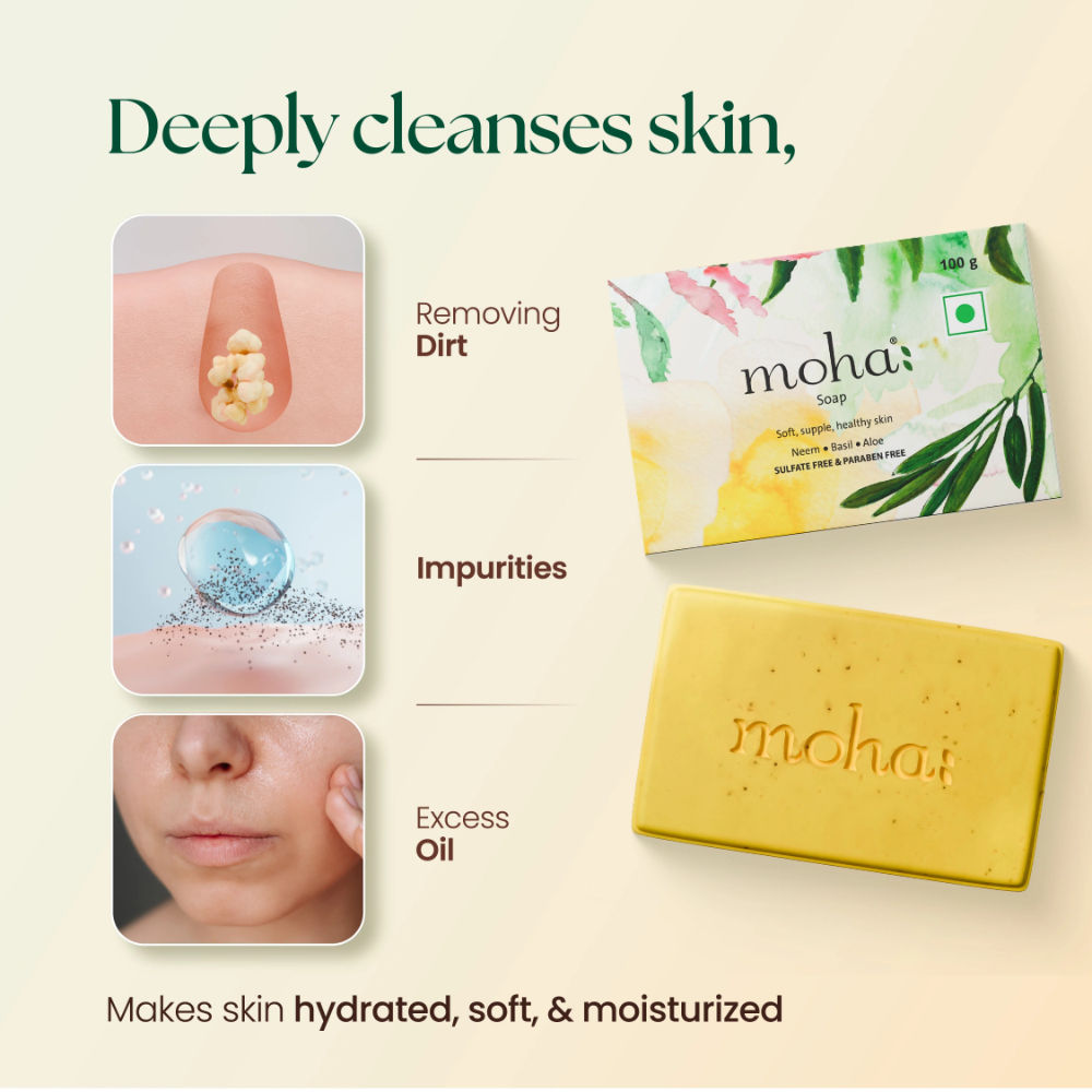 Nourishing Herbal Soap Removes Blackheads And Pigmentation For Smooth Skin