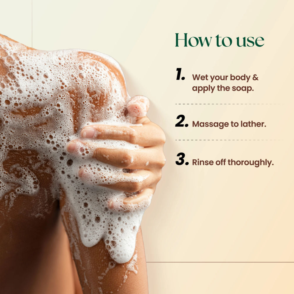 Nourishing Herbal Soap Removes Blackheads And Pigmentation For Smooth Skin