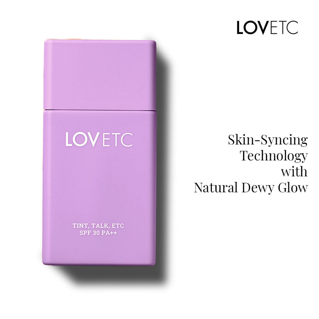 Tint, Talk, Etc Radiant Glow Tint with SPF 30 PA ++ - Light - Tan