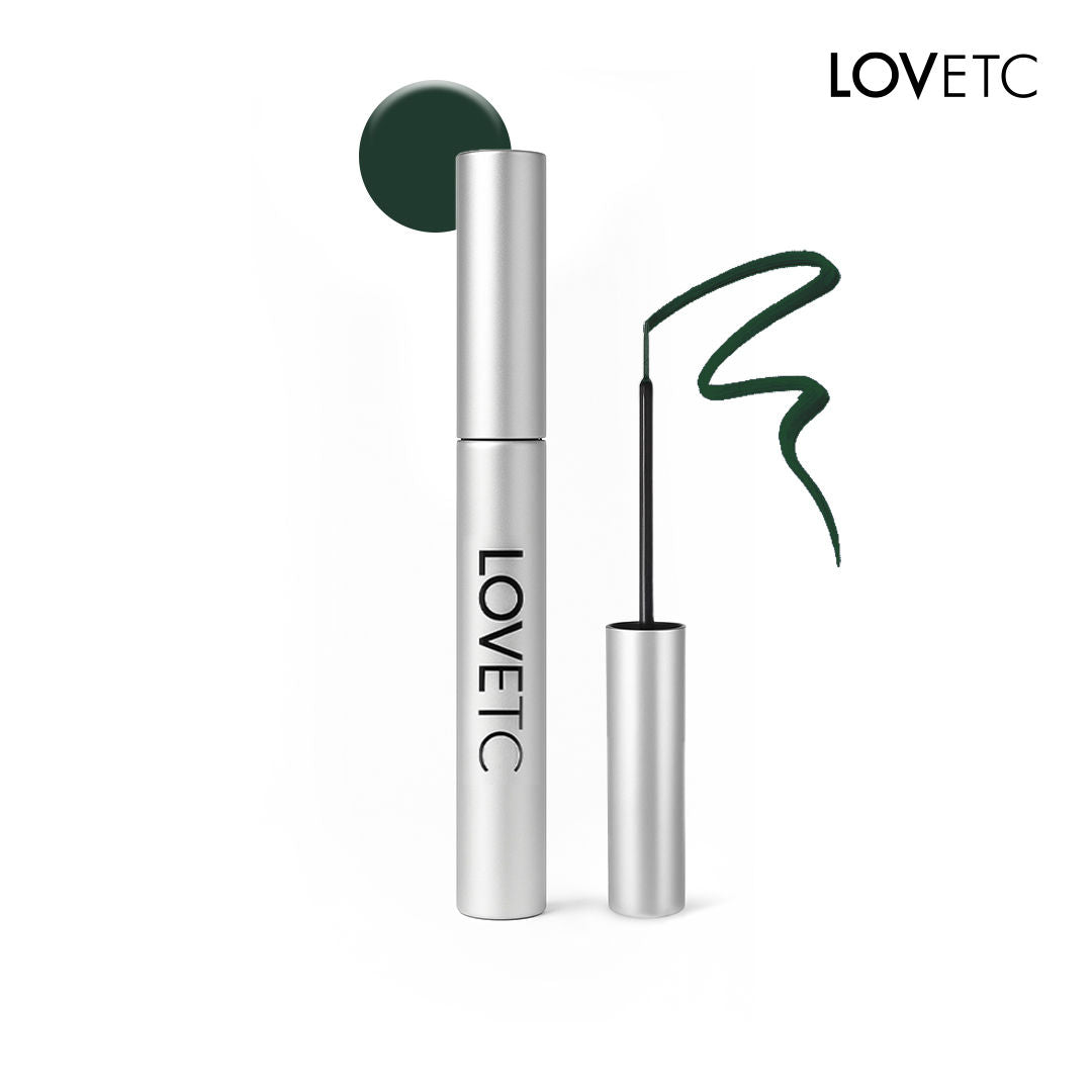 Eyecan Demi - Matte Waterproof Liquid Eyeliner - Green Spell