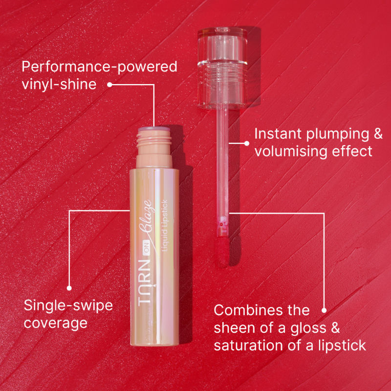 Select Turn on Glaze Liquid Lipstick