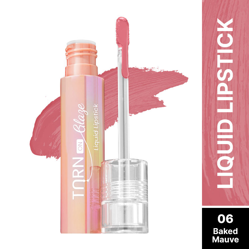 Select Turn on Glaze Liquid Lipstick - 6baked Mauve