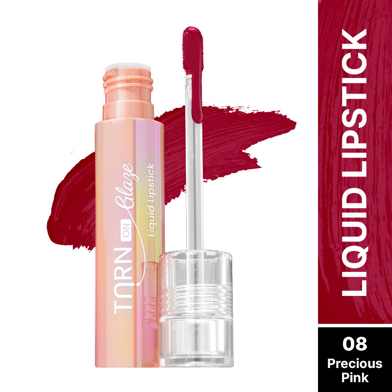 Select Turn on Glaze Liquid Lipstick - 8 Precious Pink