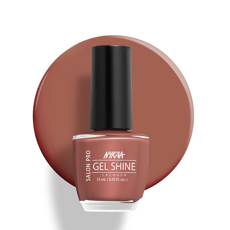 Nykaa Salon Pro Shine Gel Nail Polish - Florence Spritz 51