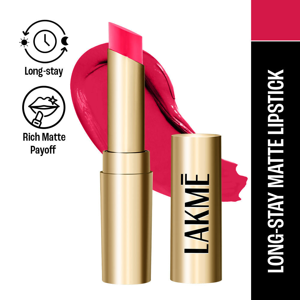 Unreal 3D Slim Bullet Lipstick, Matte Finish - Romeo Red