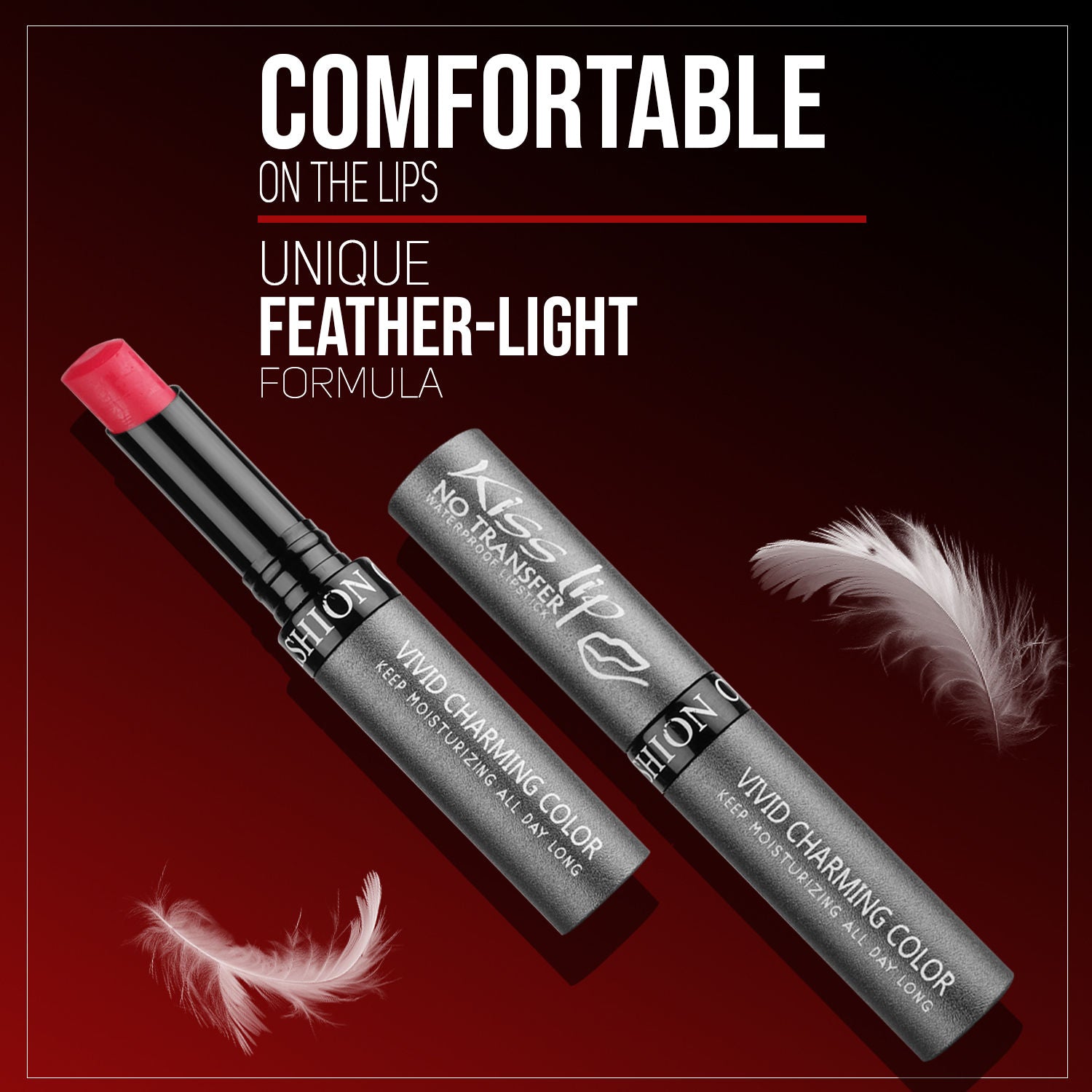 Kiss Lip No-Transfer Lipstick