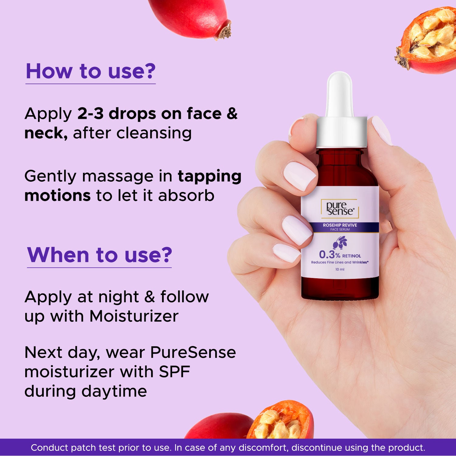 0.3% Retinol Face Serum for Anti Aging & Younger Looking Skin