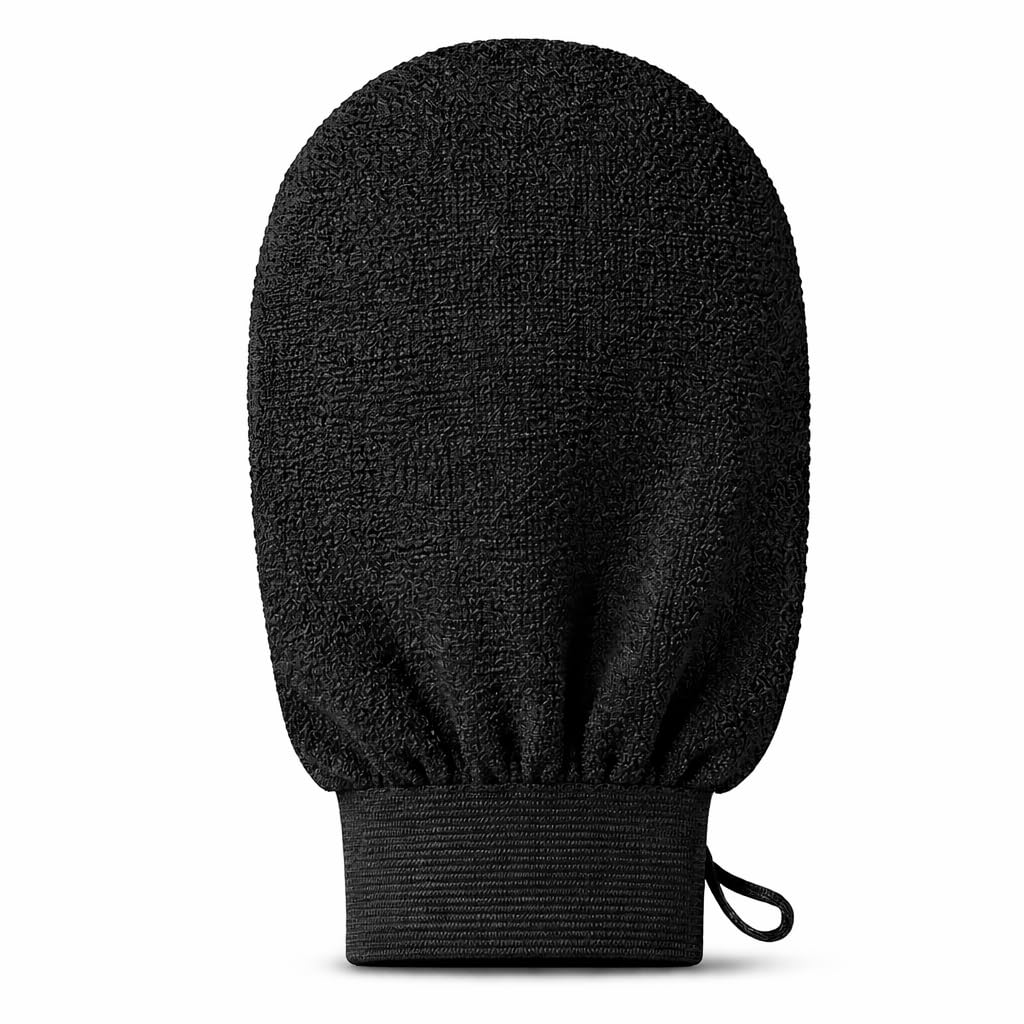 Exfoliating Bath Glove Body Scrubber Mitt Loofah for Tan Removal