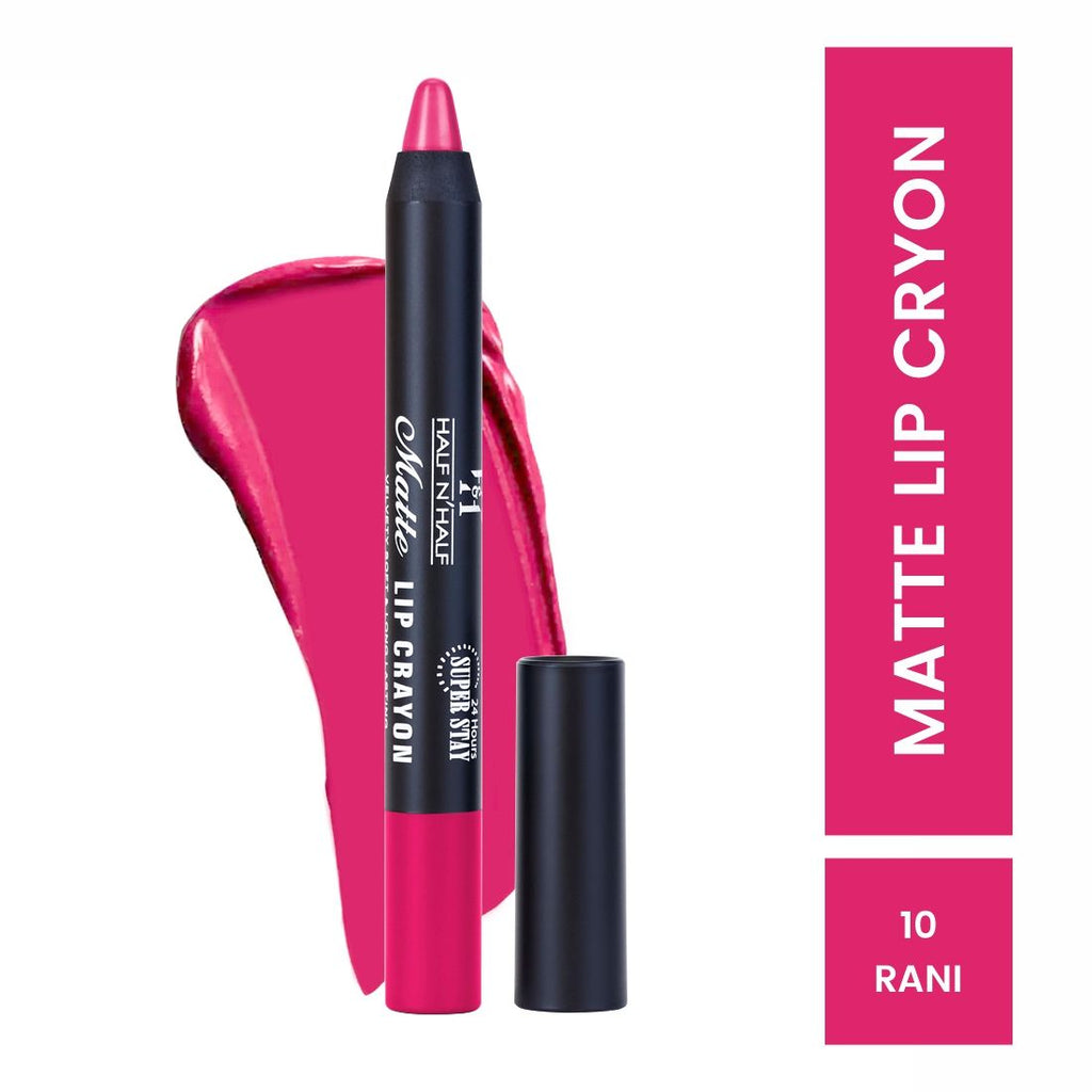 Matte Velvet Soft & Long Lasting 24h Super Stay Lip Crayon - Rani