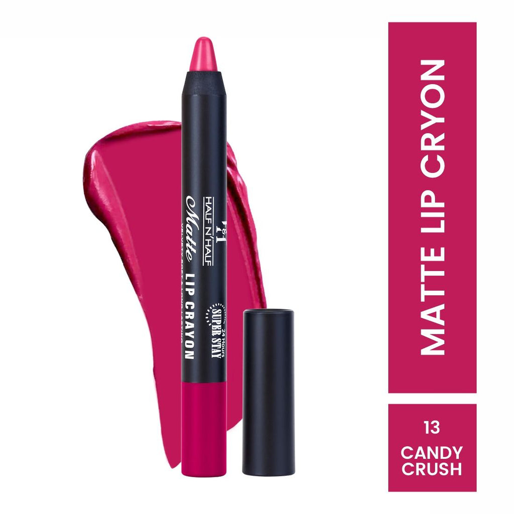 Matte Velvet Soft & Long Lasting 24h Super Stay Lip Crayon - Candy-crush
