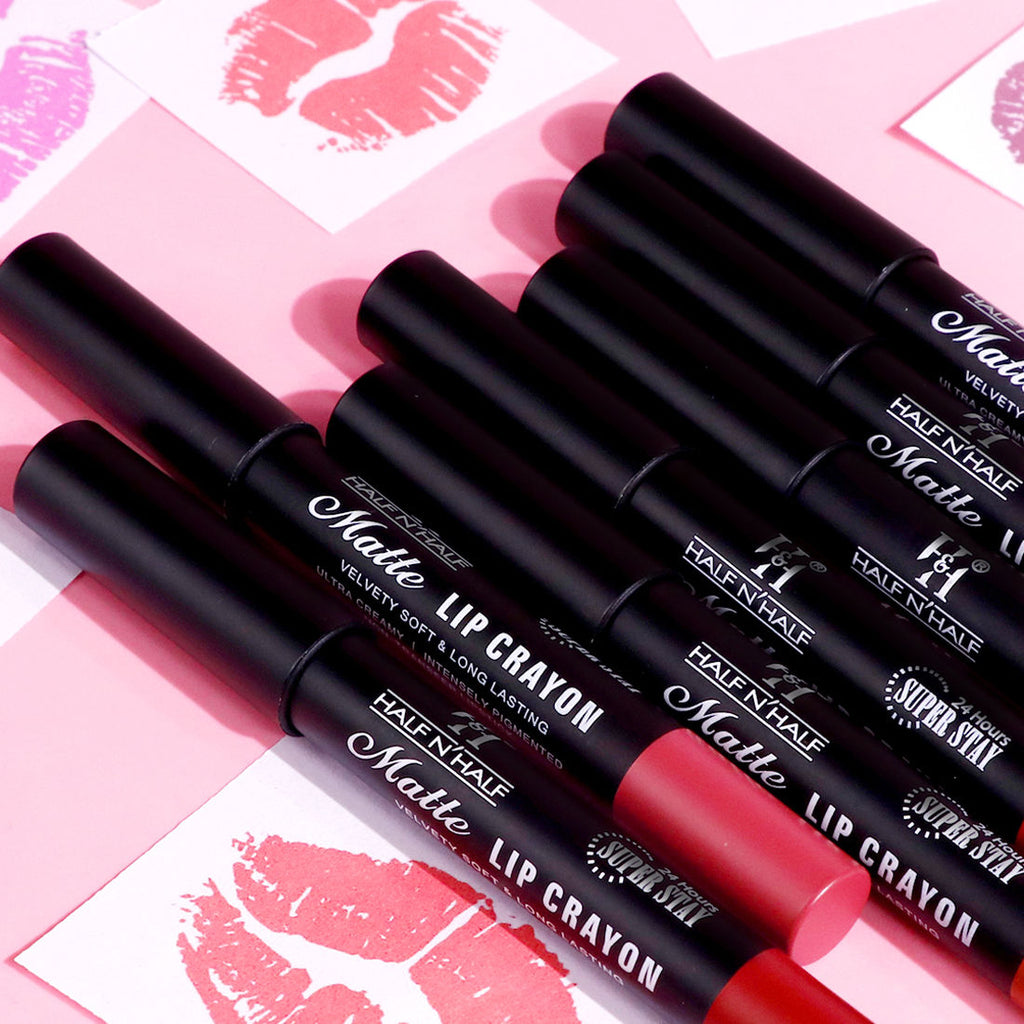 Matte Velvet Soft & Long Lasting 24h Super Stay Lip Crayon