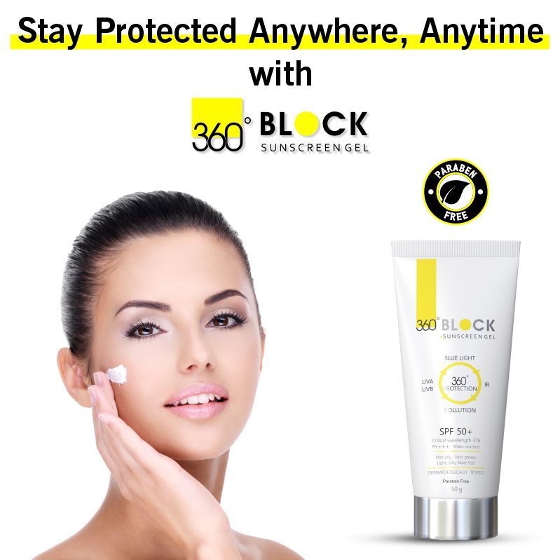 Sunscreen Gel With SPF 50+