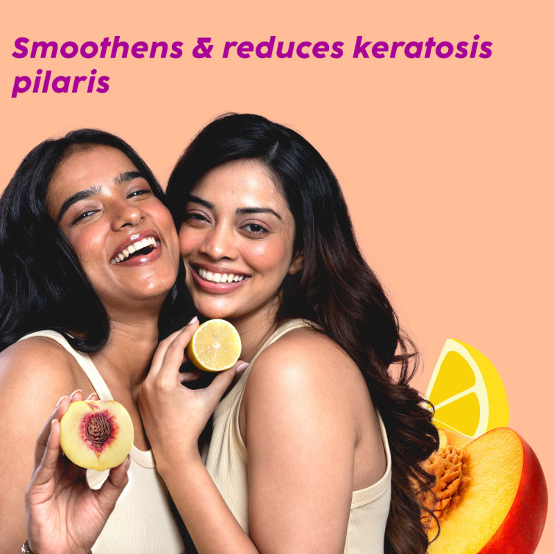 Peaches & Lemon Detan Bump Eraser Scrub