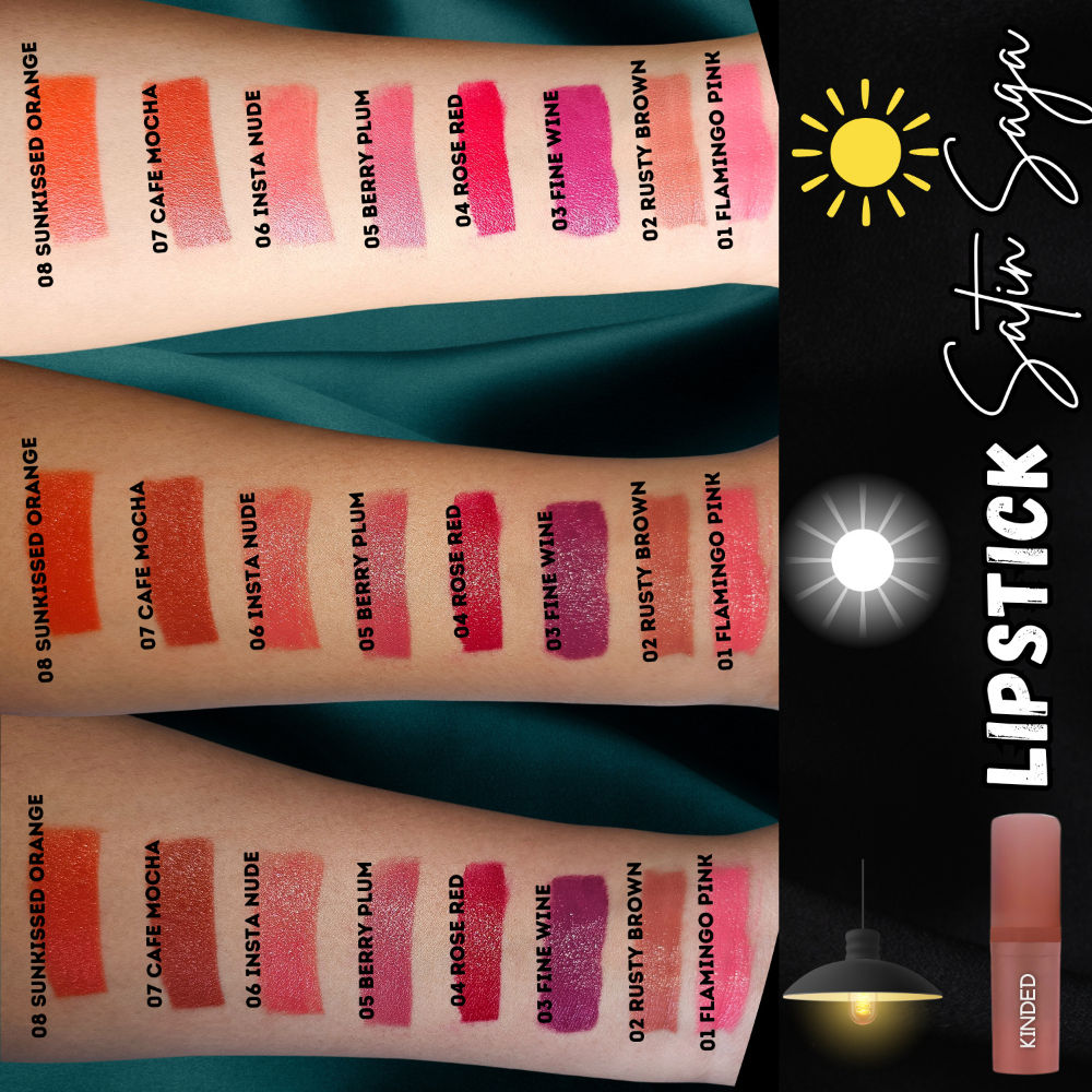 Satin Saga Bullet Creamy Lipstick With Satin Finish & Vitamin E