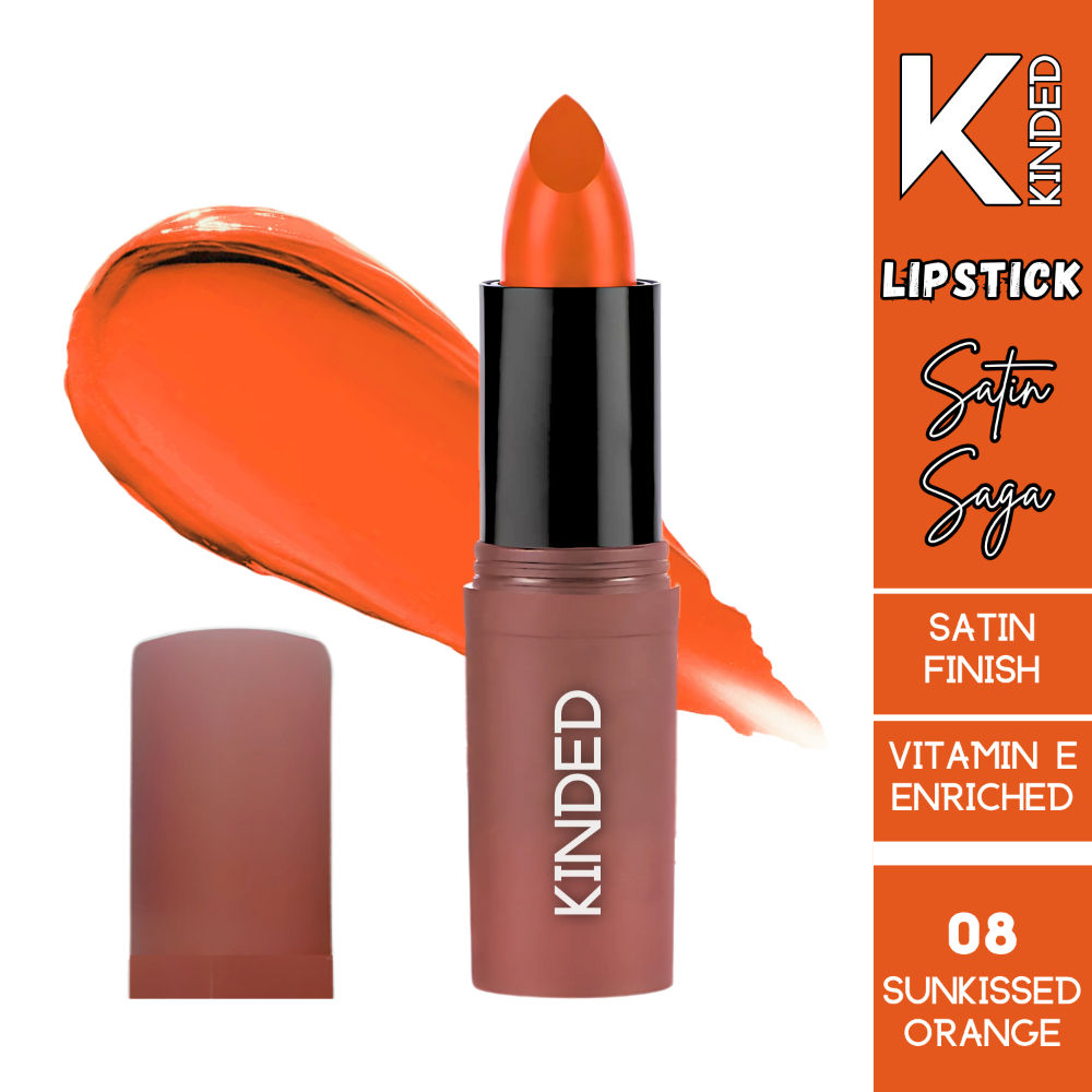 Satin Saga Bullet Creamy Lipstick With Satin Finish & Vitamin E