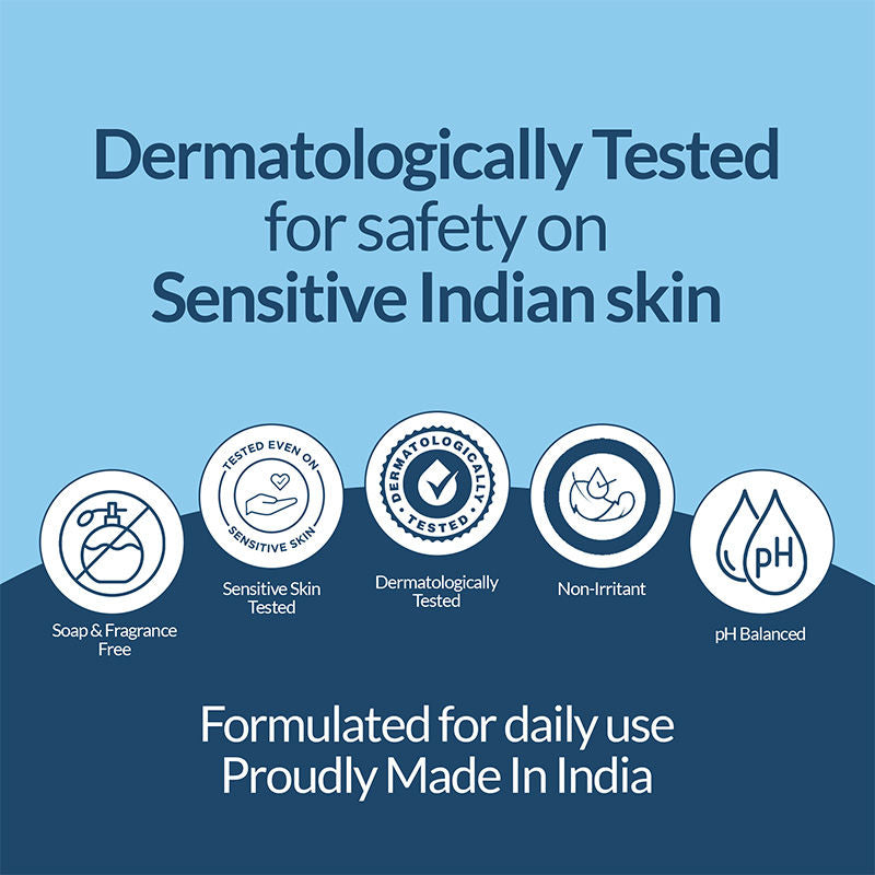 Daily Clearing Facewash With 10% Rice Water, 1% Salicylic Acid & Dermatologically Tested