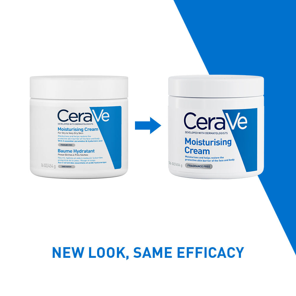 Moisturizer For Dry Skin, Barrier Repair Cream with Ceramides, Dermatologist recommended