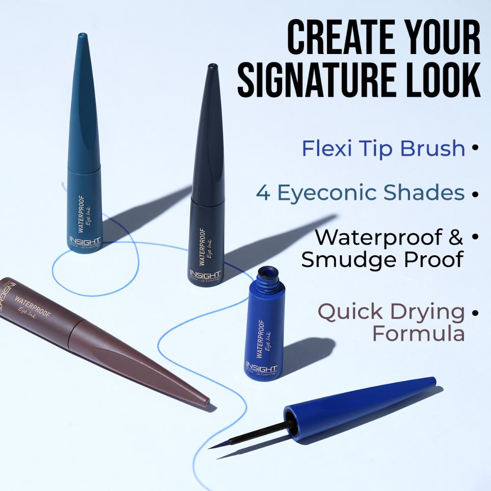 Waterproof Eye Ink, Matte Finish, Smudge Proof