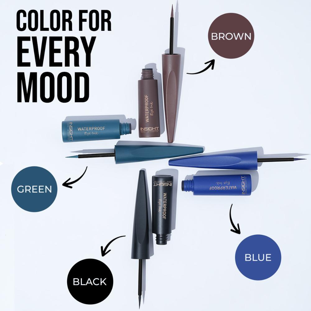 Waterproof Eye Ink, Matte Finish, Smudge Proof