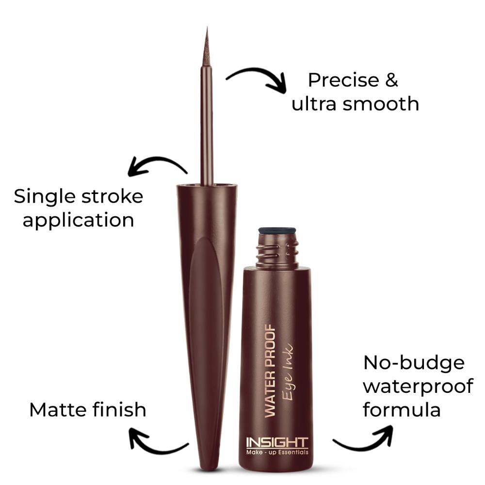 Waterproof Eye Ink, Matte Finish, Smudge Proof