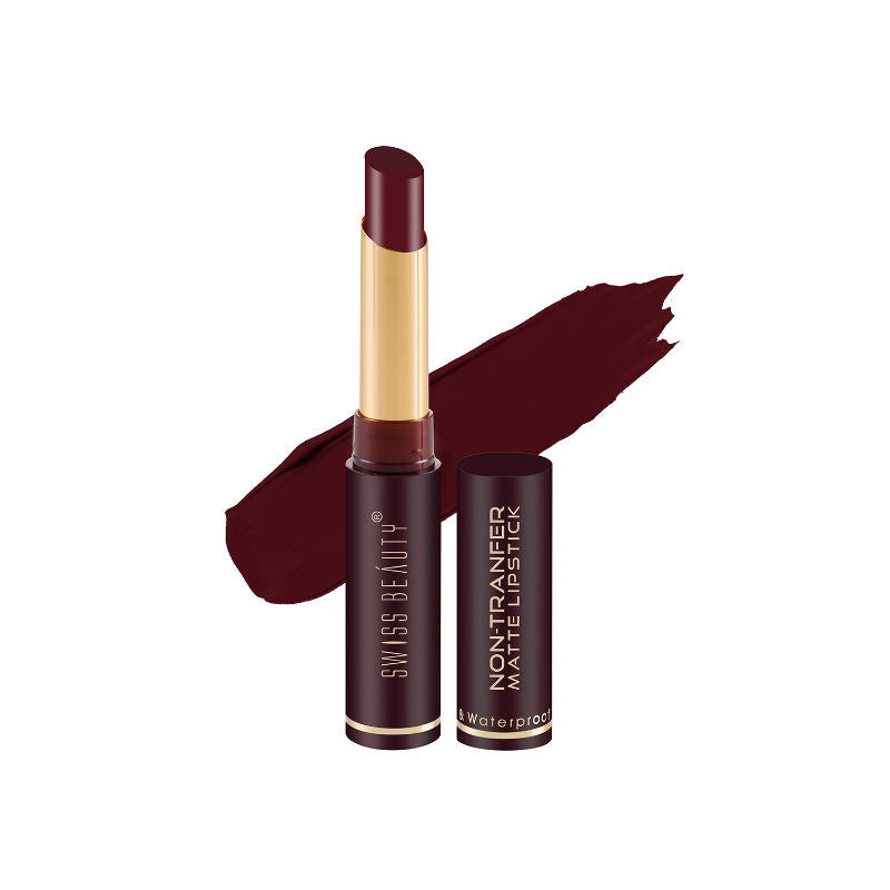Non-Transfer Matte Lipstick - 10 Wine Blush