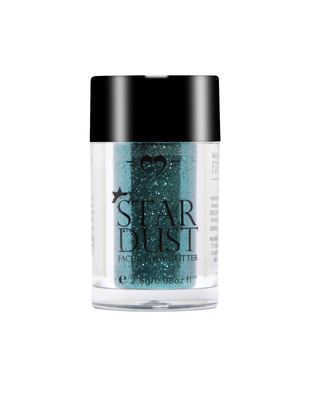 Star Dust Face & Body Glitter - Peacock Crest