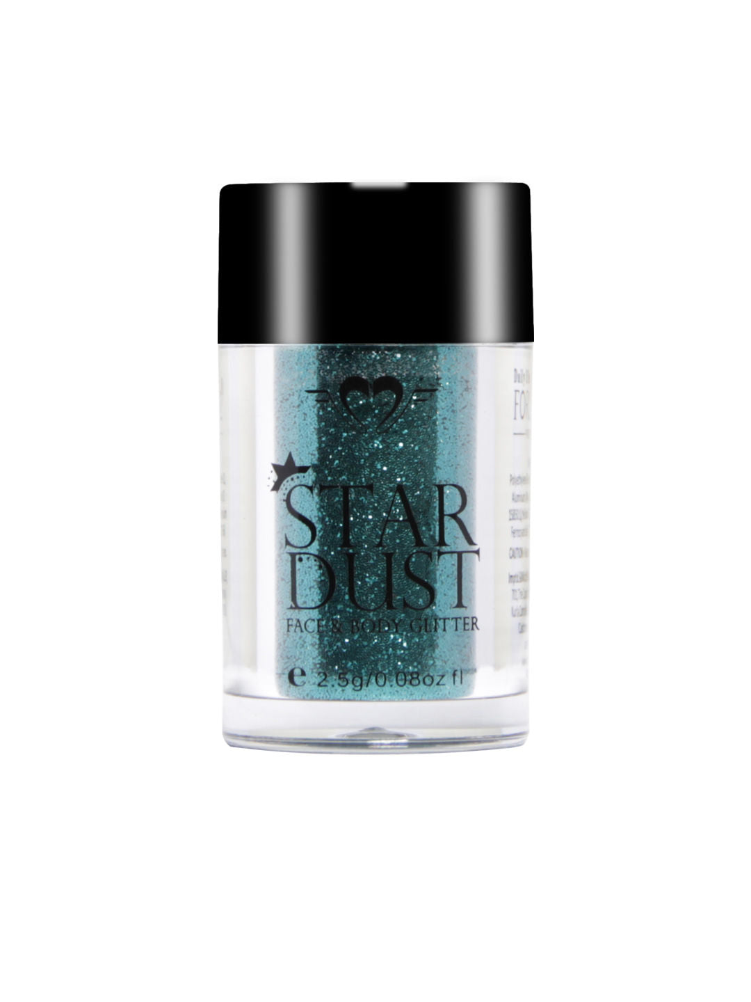 Star Dust Face & Body Glitter - Peacock Crest