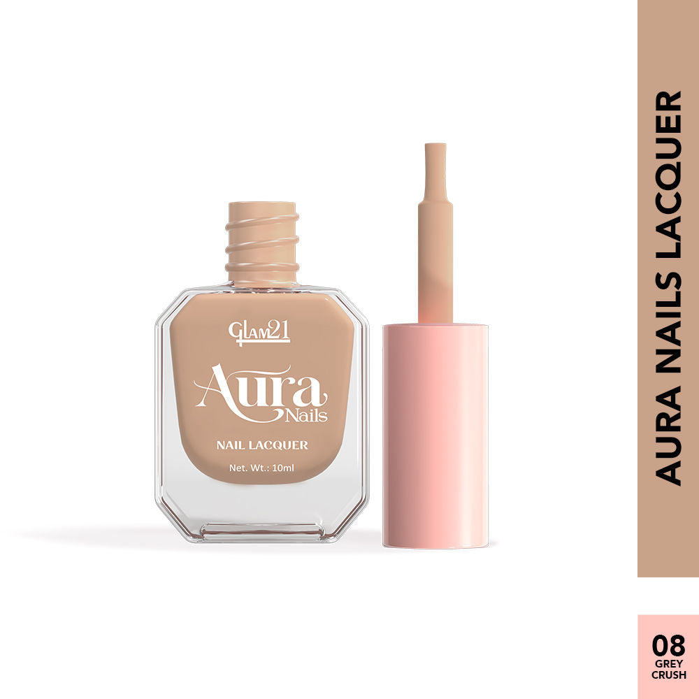 Aura Nails Lacquer - Grey Crush