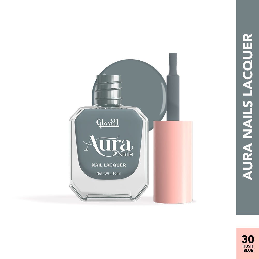 Aura Nails Lacquer - Hush Blue