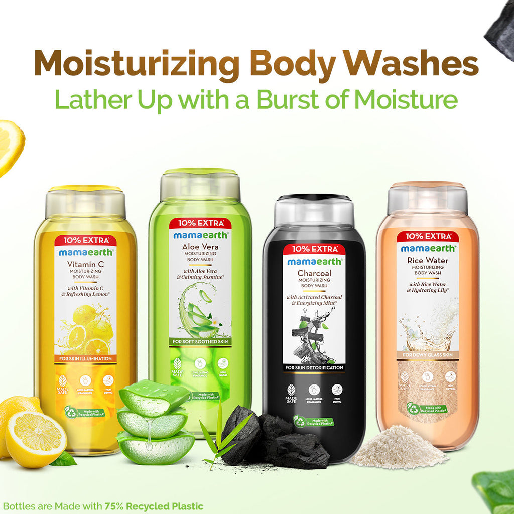Aloe Vera Moisturizing Body Wash with Aloe Vera & Calming Jasmine Scent