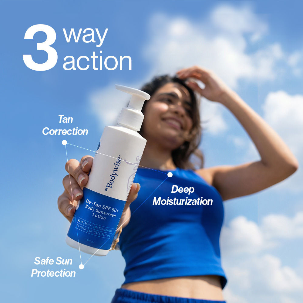 De-Tan SPF 50+ Body Sunscreen Lotion PA++++