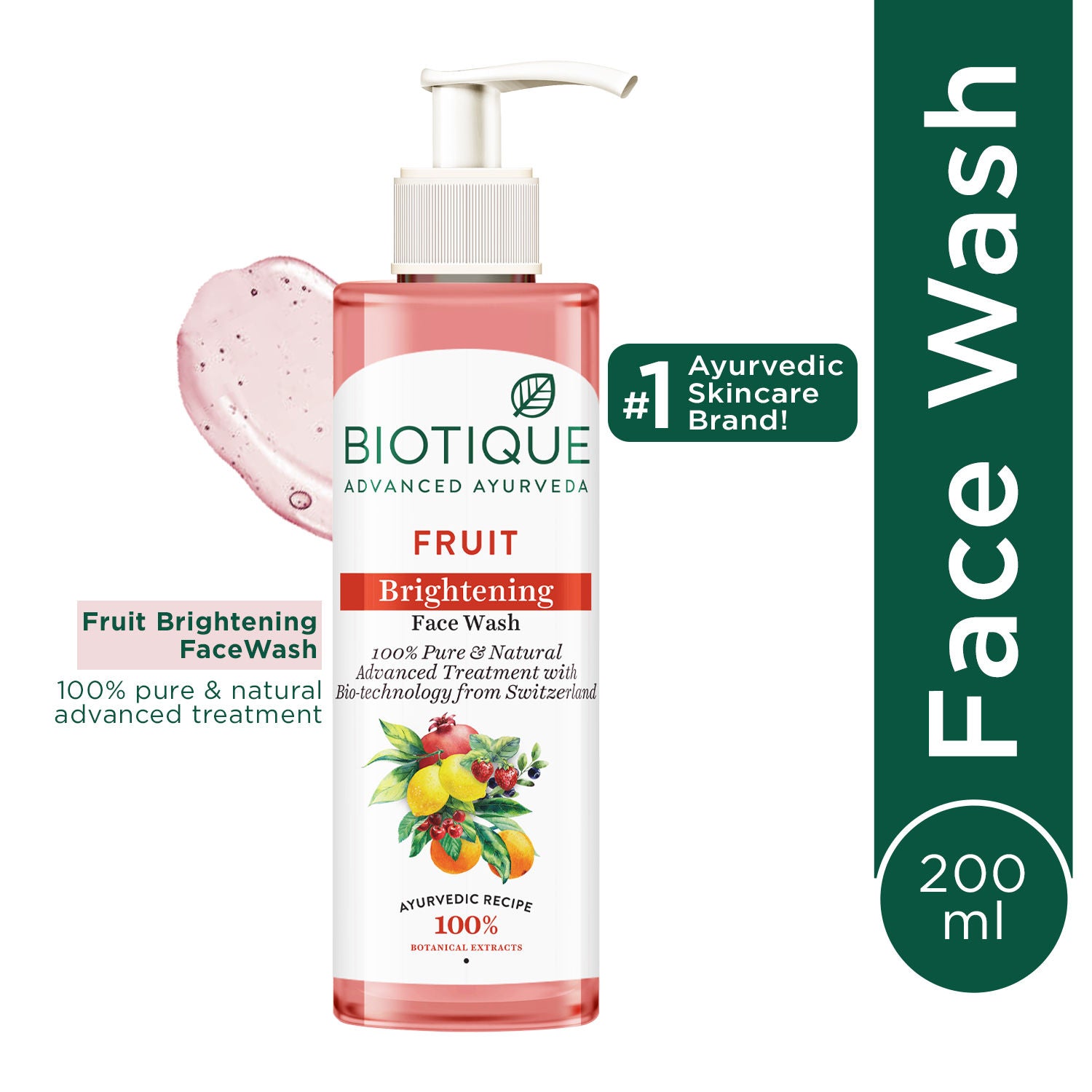 Fruit Brightening Face Wash