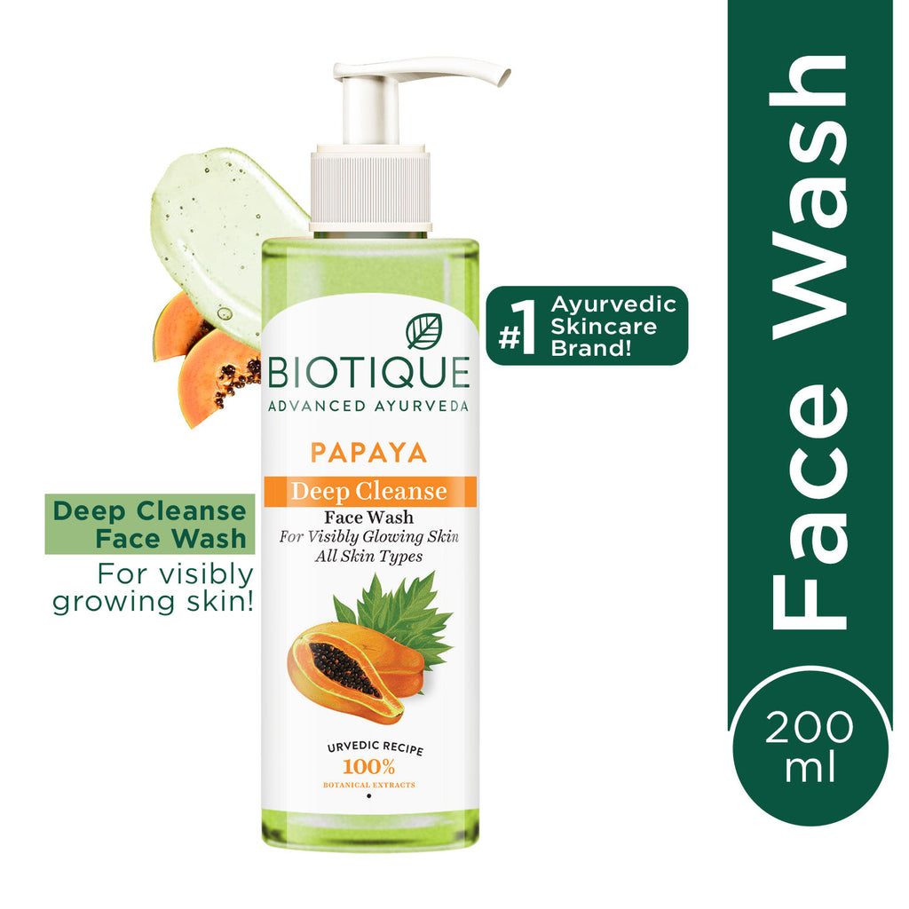Bio Papaya Visibly Flawless Face Wash For All Skin Types