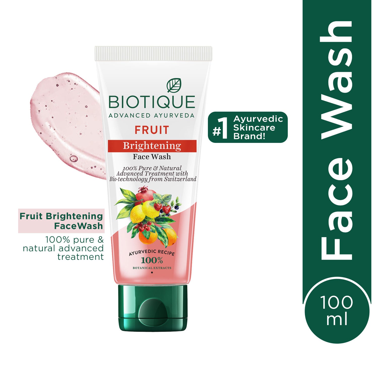 Fruit Brightening Face Wash - 100 ml
