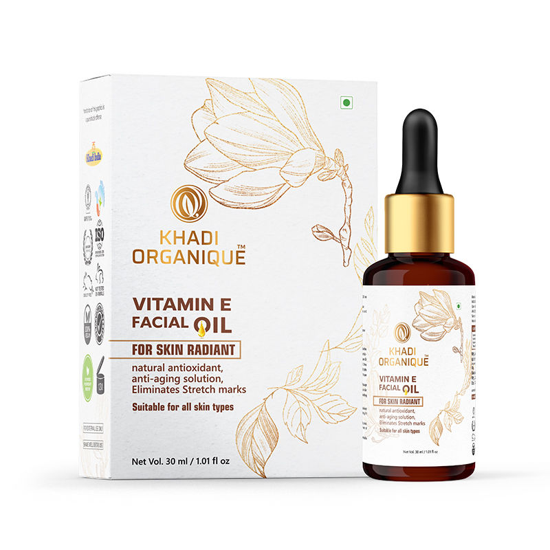 Vitamin E Facial Oil for Radiant & Glowing Skin, Remove Acne Scars & Marks