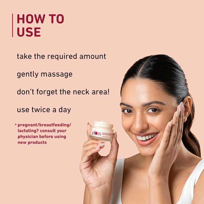Saffron & Kumkumadi Oil Glow Bright Moisturizer For Dull Skin With SPF 35 UVA & UVB Protection
