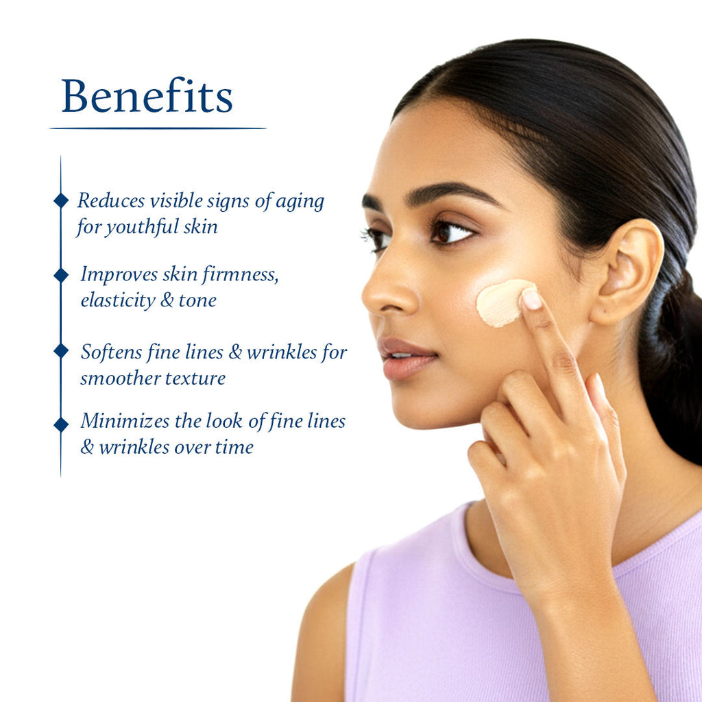 Anti Aging Saffron Cream for Wrinkles & Fine Lines for Women