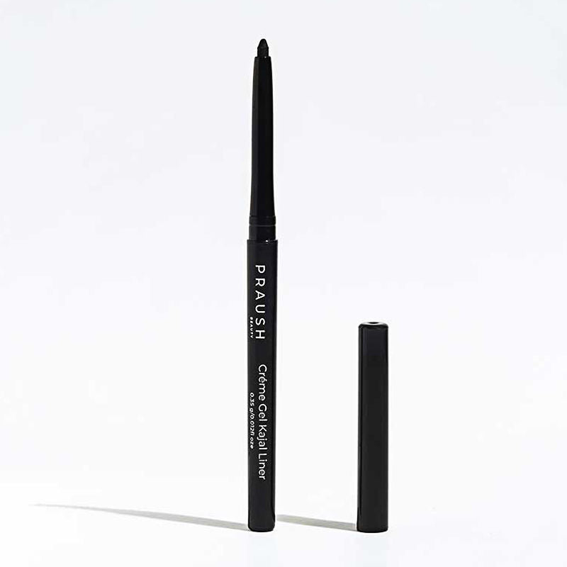 Beauty Waterproof and Smudge Proof Crème Gel Kajal Eyeliner Eye Pencil- Black