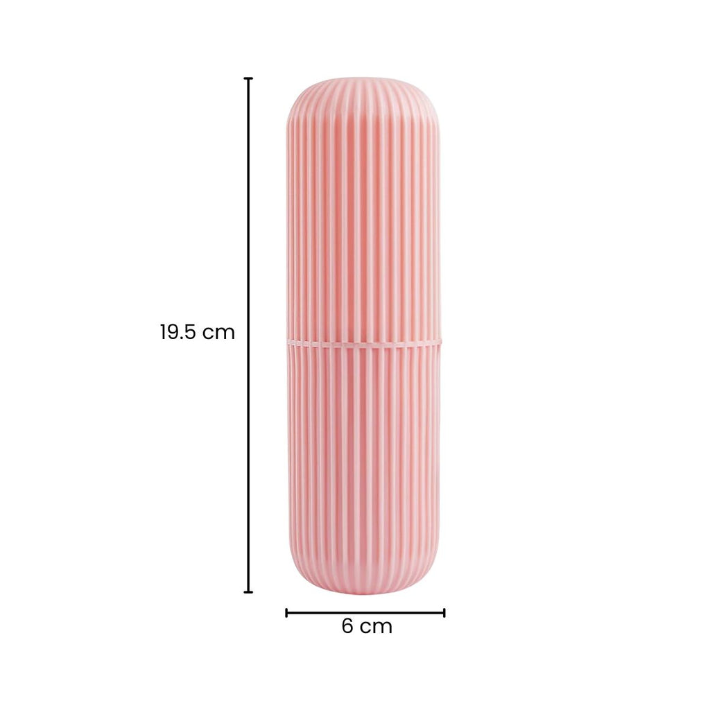 Toothbrush Case Travel Toothpaste Toiletry Holder Portable Storage Cover Compact Makeup Box