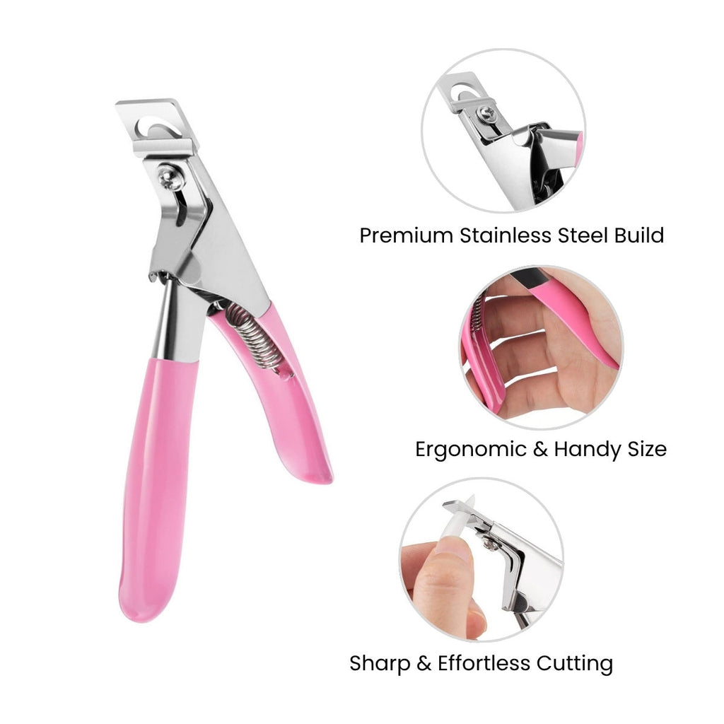 Nail Tip Cutter Edge Clipper False Fake Artificial Acrylic Gel Extension Trimmer Manicure Tool