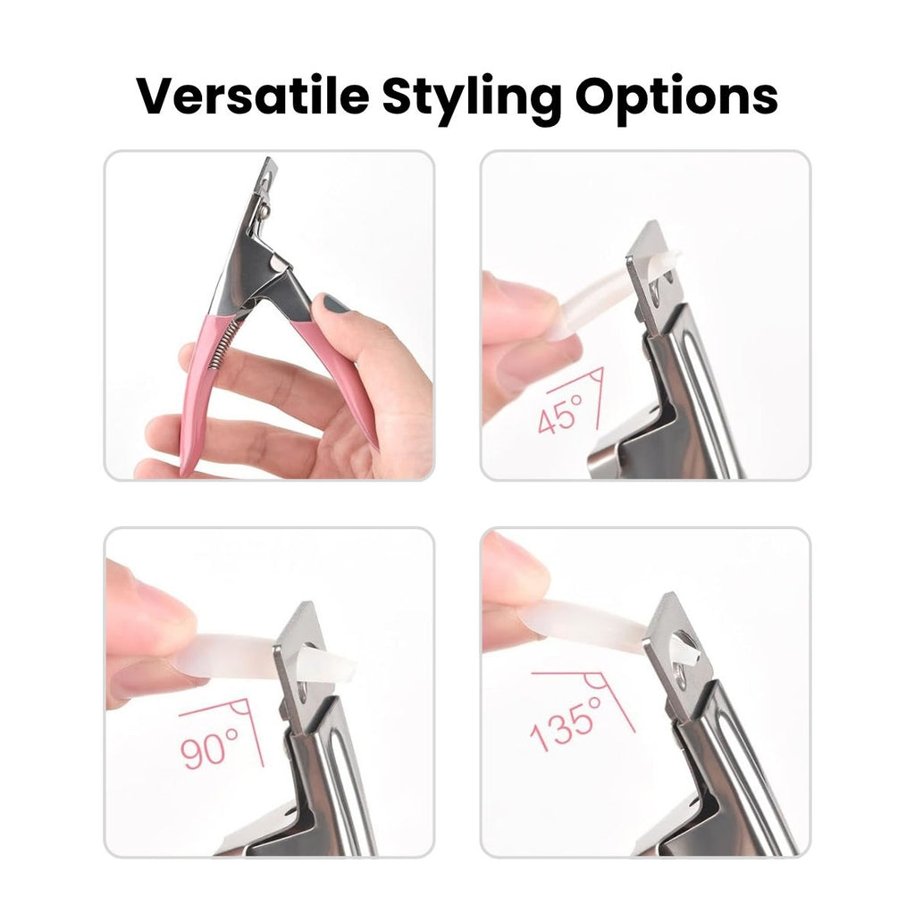 Nail Tip Cutter Edge Clipper False Fake Artificial Acrylic Gel Extension Trimmer Manicure Tool