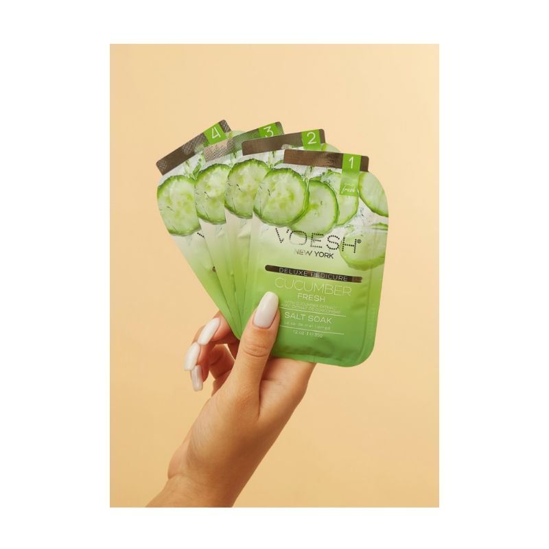 Deluxe Pedicure In A Box (4 Step) - Cucumber Fresh